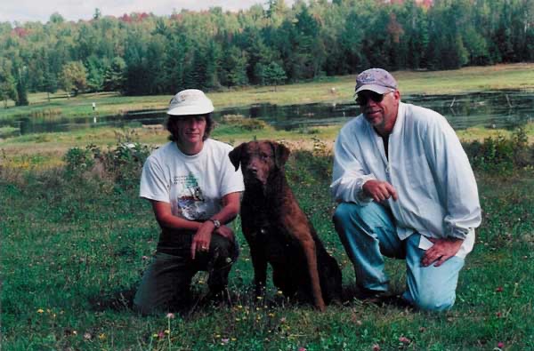Wendy with Rudy and handler Mitch Patterson